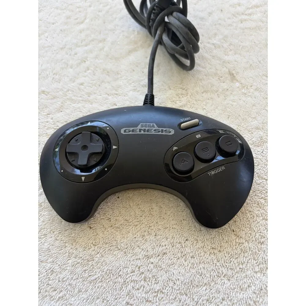 Official Sega Genesis 3 Button Controller Original Model 1650-Preowned
